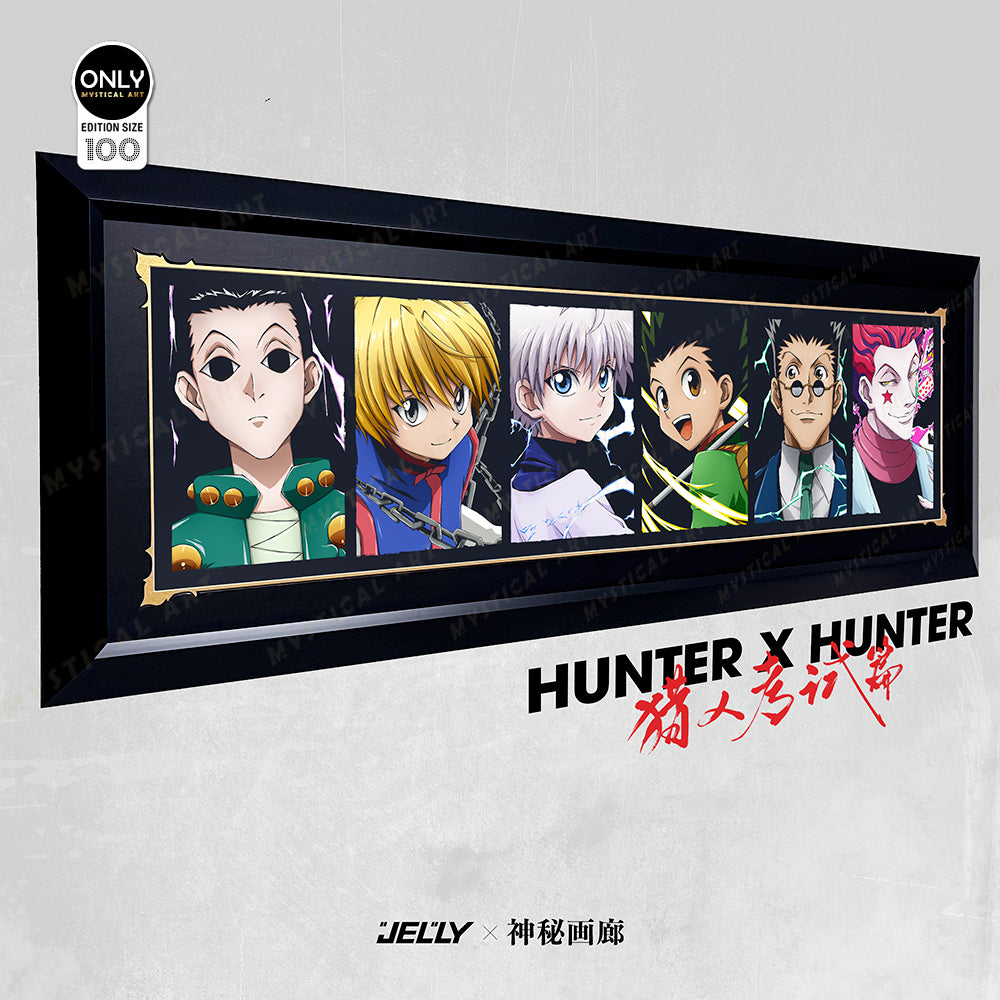 Mystical Art x Jelly - Hunter Exam Arc Poster Frame