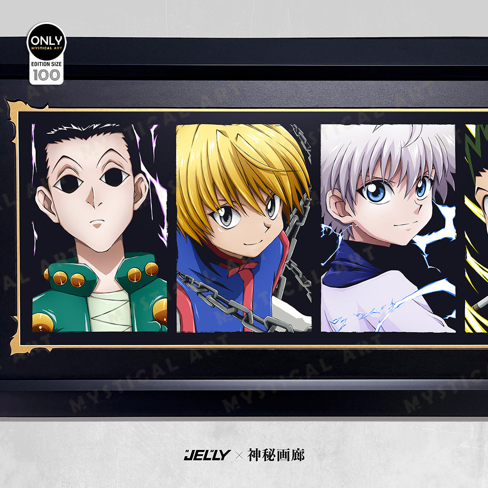 Mystical Art x Jelly - Hunter Exam Arc Poster Frame