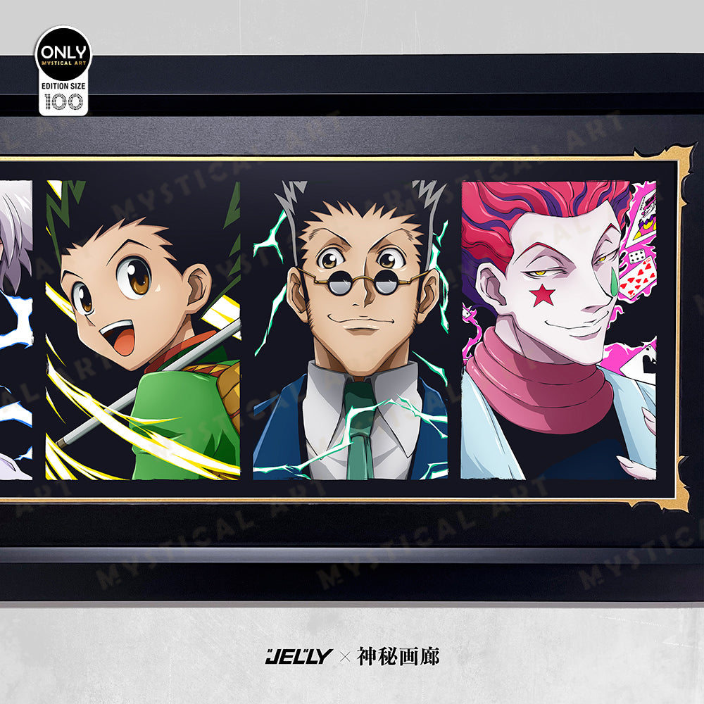 Mystical Art x Jelly - Hunter Exam Arc Poster Frame