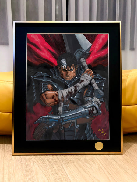 Xing Kong Studio - Berserk Guts Poster Frame