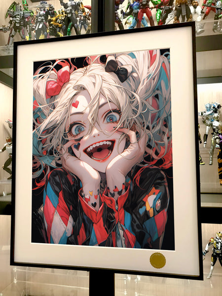 Xing Kong Studio - Joker Harley Quinn Poster Frame