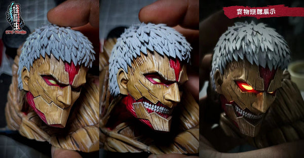 Guai Dan Chong Studio - Armored Titan / Falco Grice’s Jaw Titan Bust