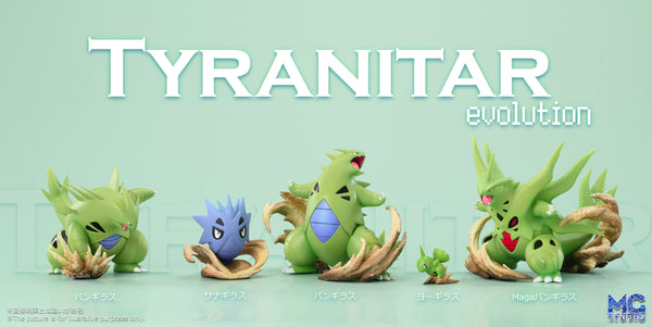 MG Studio - Evolution of Tyranitar Set / Mega Tyranitar [6 Variants]