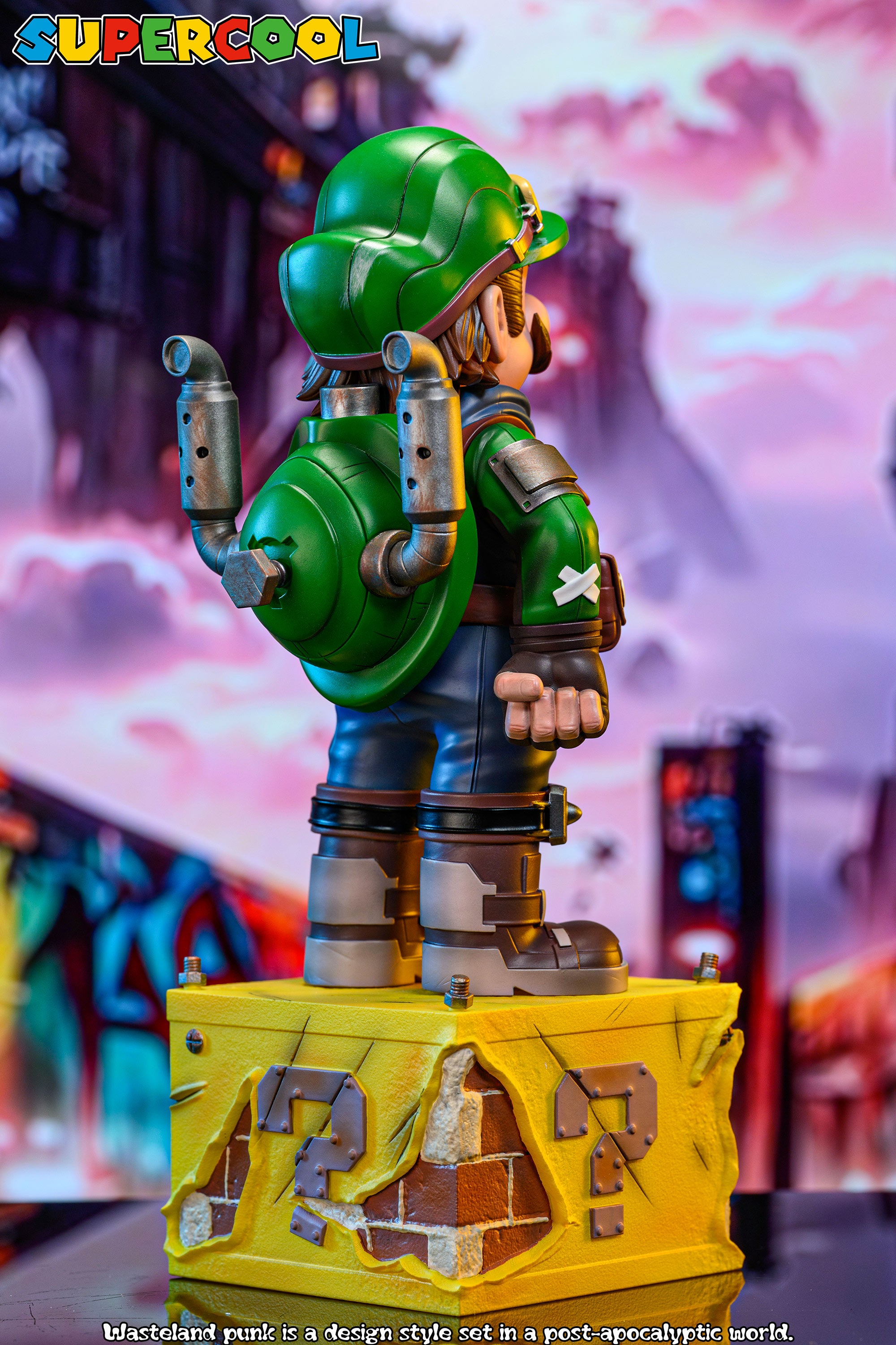 PRE-ORDER】 Supercool Studio - Cyberpunk Plumber Mario Super