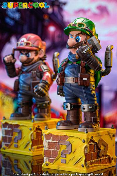 Supercool Studio  - Super Plumber Mario Cyber Steampunk Wasteland