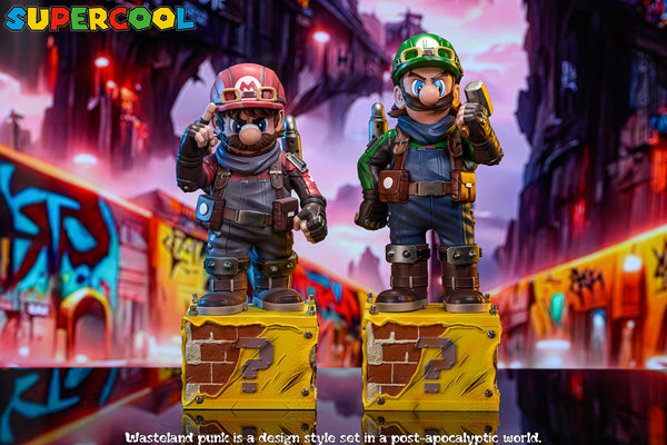 Supercool Studio  - Super Plumber Mario Cyber Steampunk Wasteland