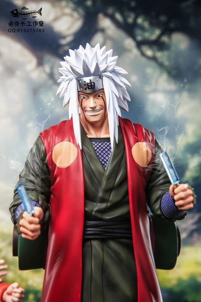 Yu Gu Tou Studio - Jiraiya & Naruto Uzumaki