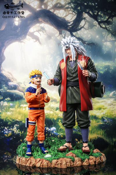 Yu Gu Tou Studio - Jiraiya & Naruto Uzumaki