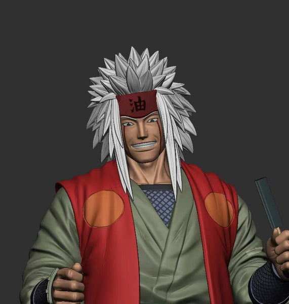 Yu Gu Tou Studio - Jiraiya & Naruto Uzumaki