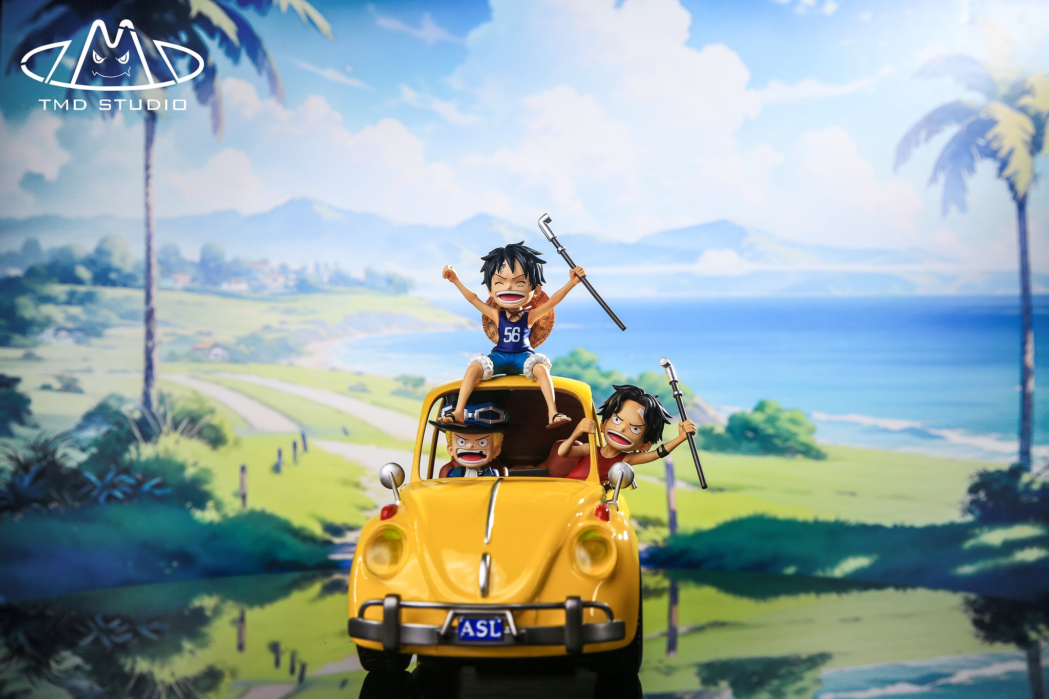 Toy's My Dream Studio / TMD Studio - ASL Brothers Portgas D. Ace & Sabo & Monkey D. Luffy [2 Variants]