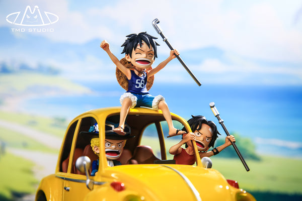 Toy's My Dream Studio / TMD Studio - ASL Brothers Portgas D. Ace & Sabo & Monkey D. Luffy [2 Variants]
