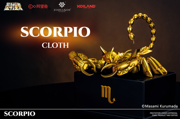 Zodiakos Studio x Masami Kurumada - Scorpio Cloth [Licensed]