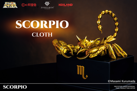 Zodiakos Studio x Masami Kurumada - Scorpio Cloth [Licensed]