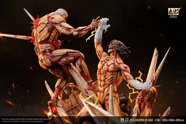 ZaoHua Studio - Declaration of War Eren Yeager vs Reiner Braun [2 Variants]