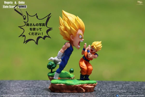 Real Creation Studio - Son Goku & Vegeta Chibi Ver.