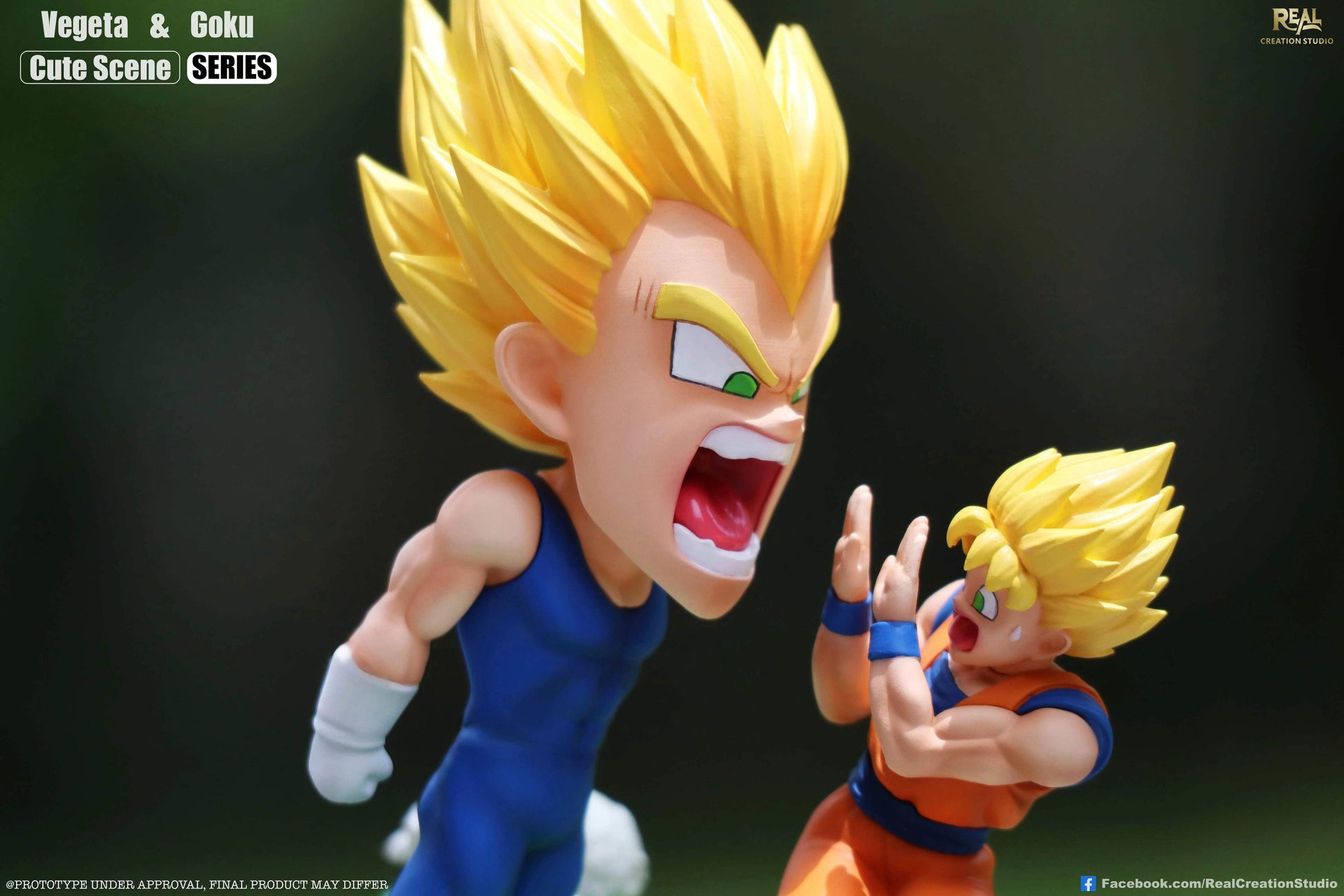 Real Creation Studio - Son Goku & Vegeta Chibi Ver.