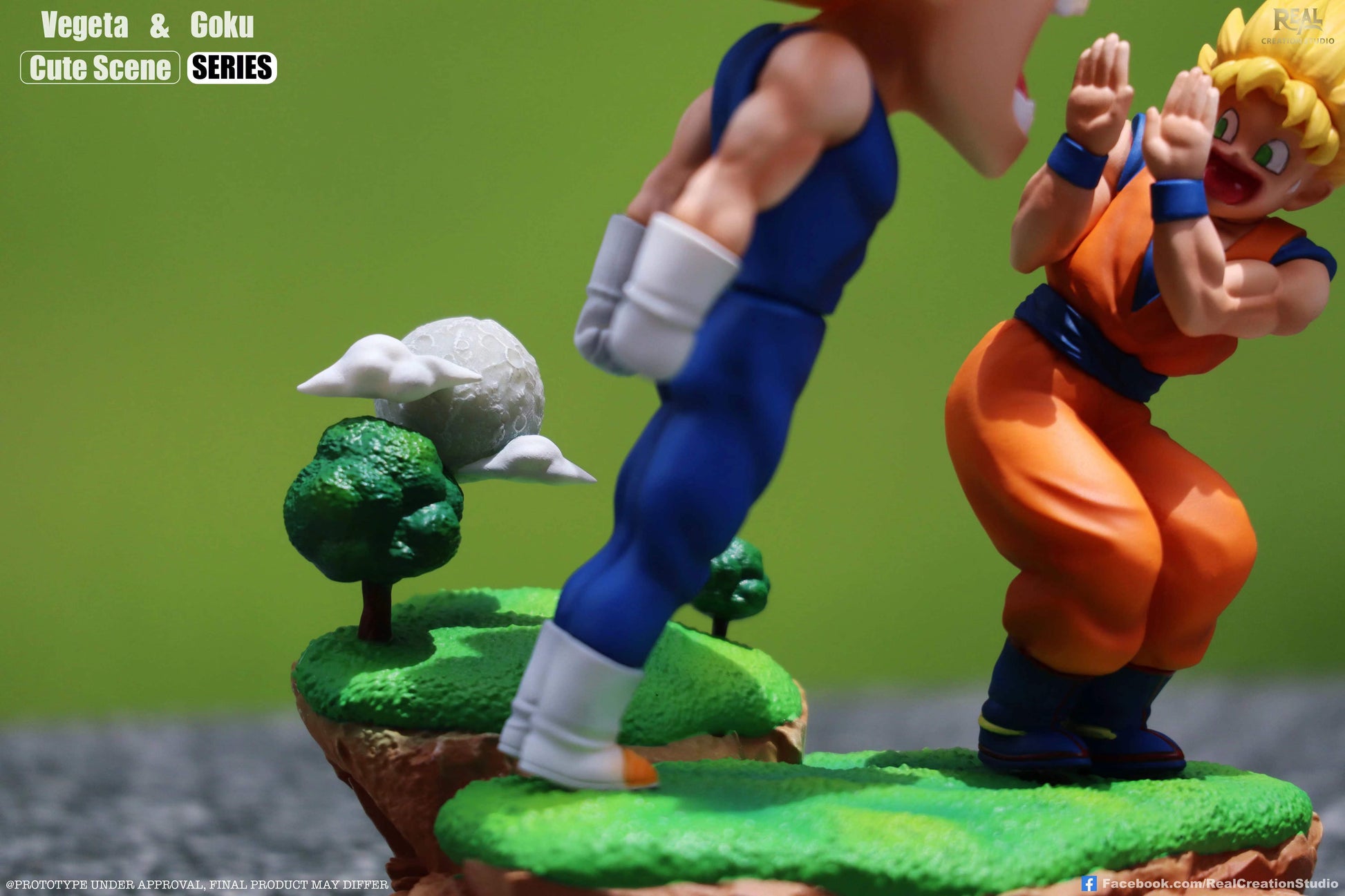 Real Creation Studio - Son Goku & Vegeta Chibi Ver.