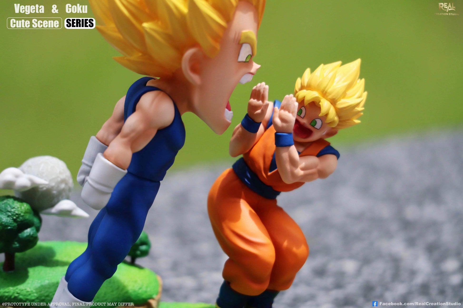 Real Creation Studio - Son Goku & Vegeta Chibi Ver.