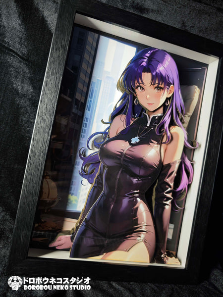 Dorobou Neko Studio - Misato Katsuragi 3D Poster Frame [DSMG-094]