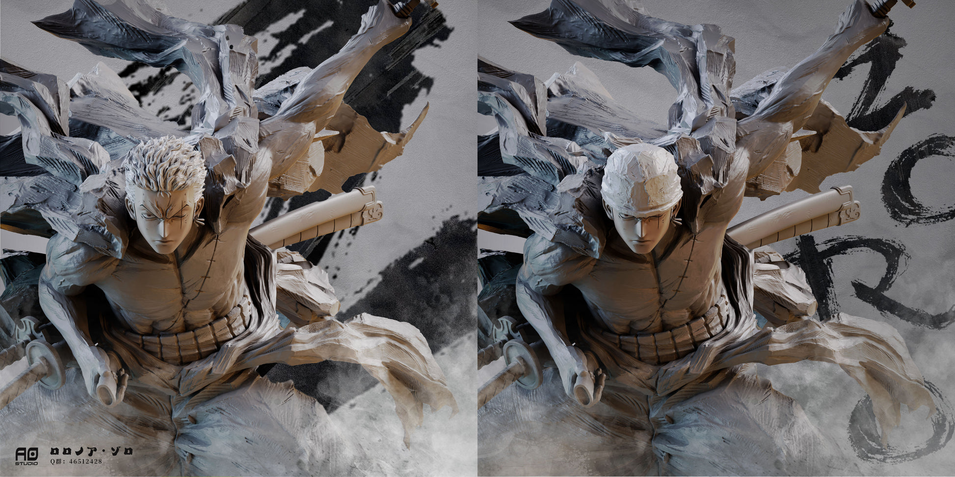 AO Studio - Yakkodori Roronoa Zoro [2 Variants]