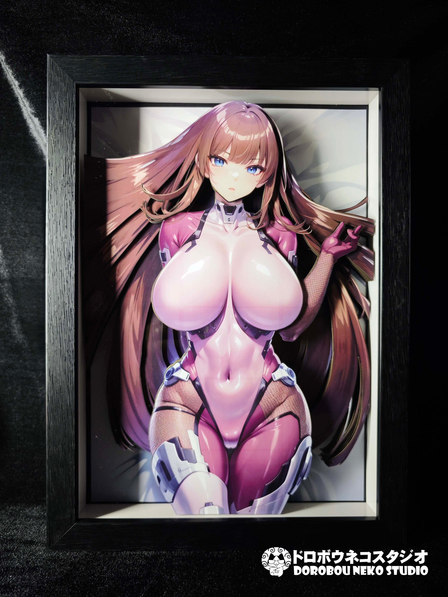 Dorobou Neko Studio - Koukawa Asuka 3D Poster Frame [DSHT-007]