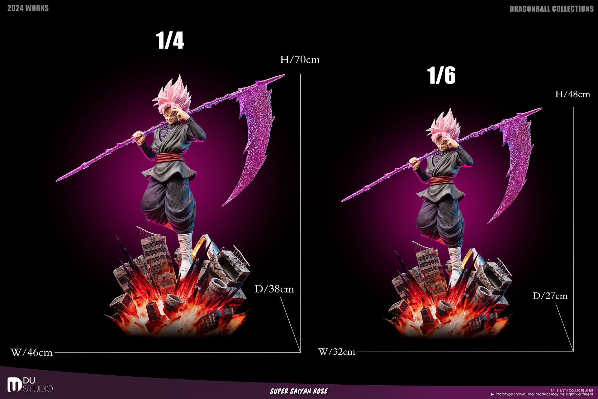 Du Studio - Super Saiyan Rose Goku Black [2 Variants]