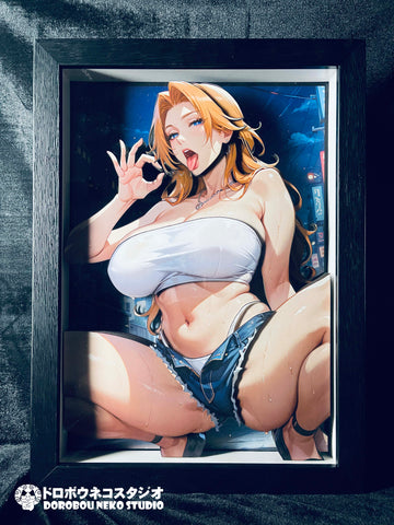 Dorobou Neko Studio - Rangiku Matsumoto 3D Poster Frame [DSMG-096]