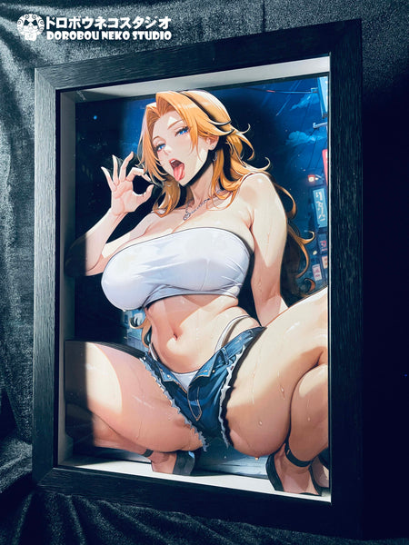 Dorobou Neko Studio - Rangiku Matsumoto 3D Poster Frame [DSMG-096]