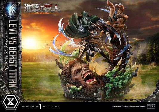 Prime 1 Studio - Levi Ackerman vs Beast Titan [2 Variants]