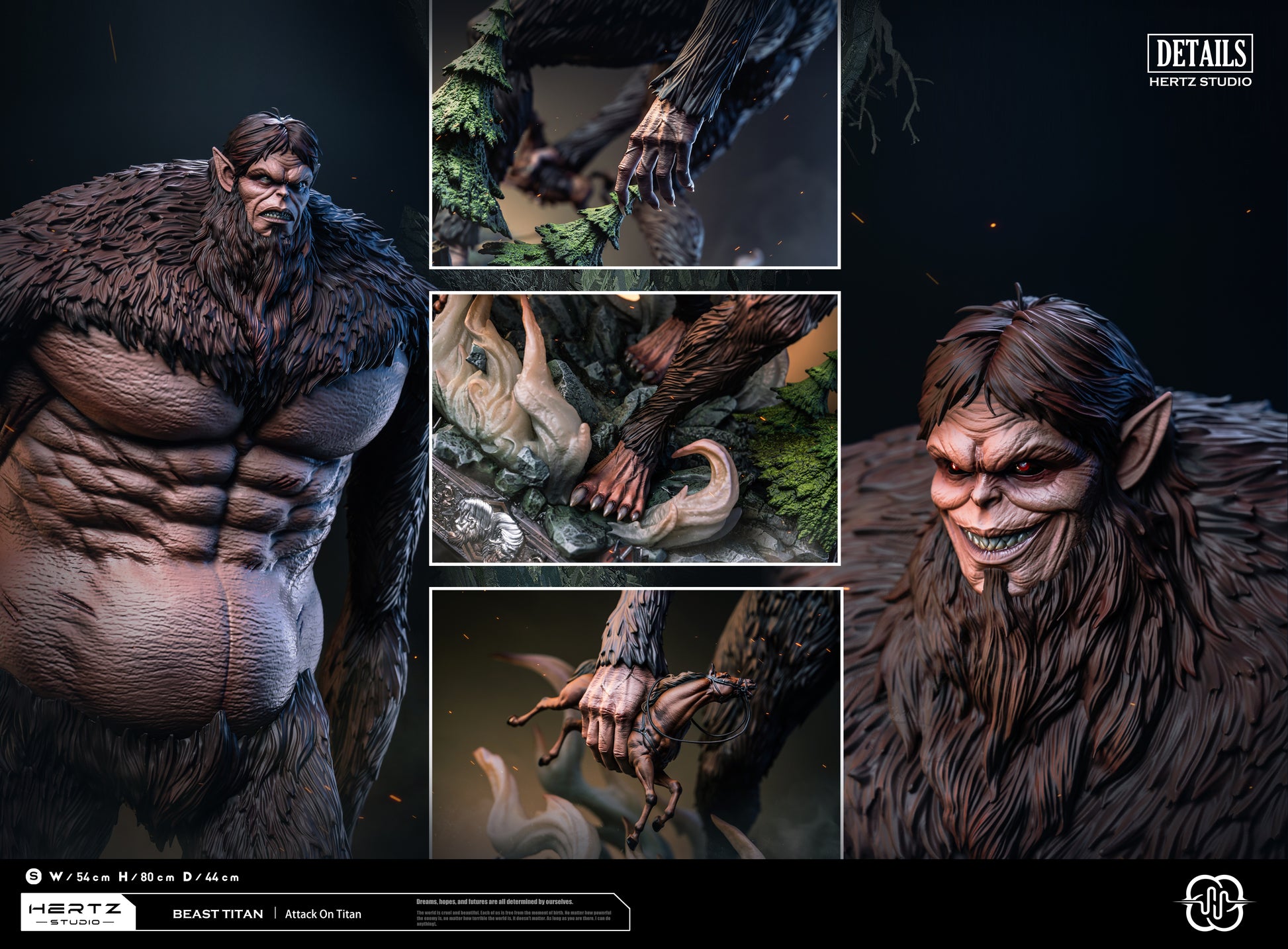 Hertz Studio - Beast Titan Zeke Yeager