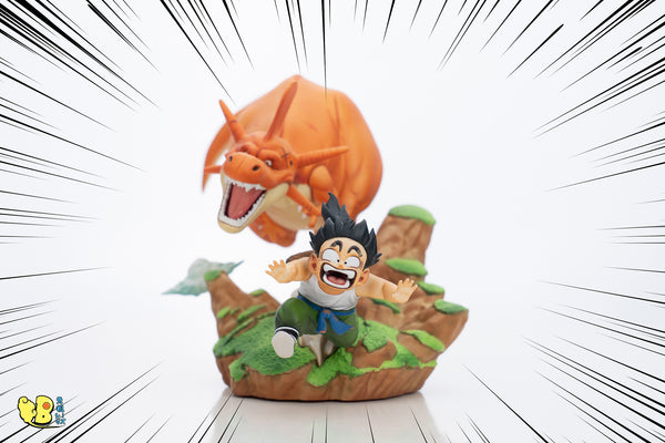 DB Studio - Dinosaur Chasing Son Gohan [2 Variants]