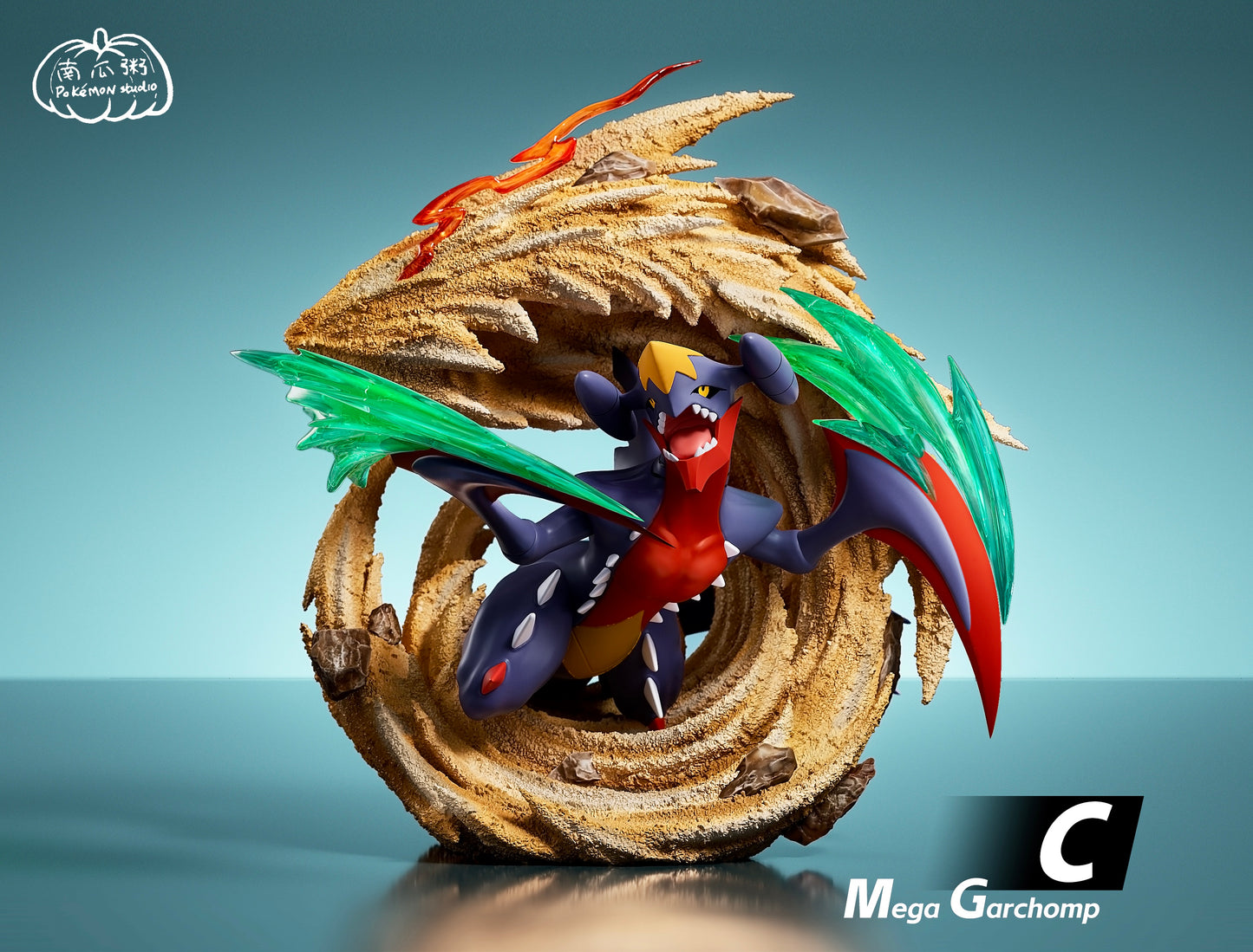Pumpkin Porridge Studio - Mega Garchomp [4 Variants]
