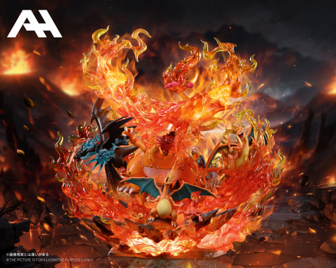 AH Studio - Dynamax Charizard Family