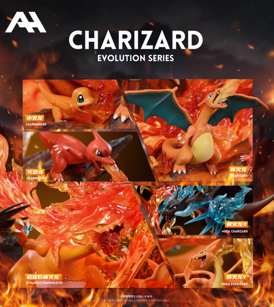 AH Studio - Dynamax Charizard Family