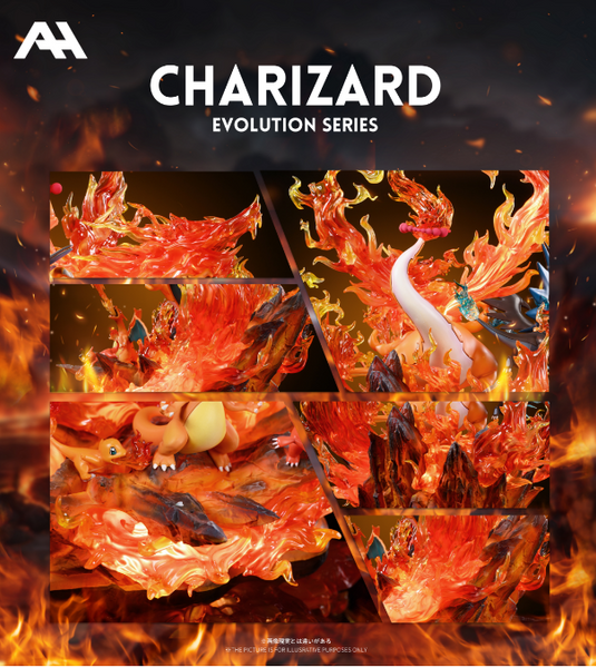 AH Studio - Dynamax Charizard Family