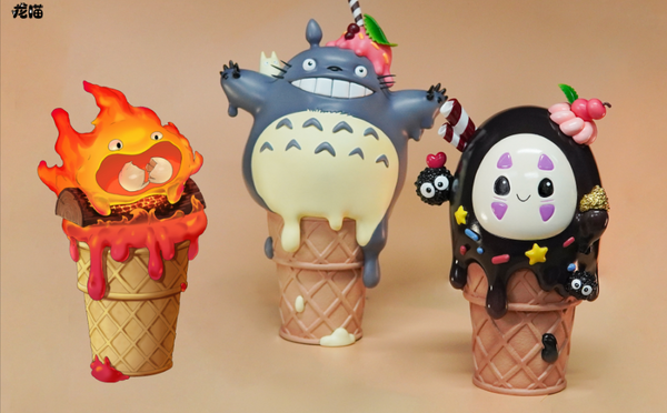 Long Miao Studio - Ice Cream Kaonashi 