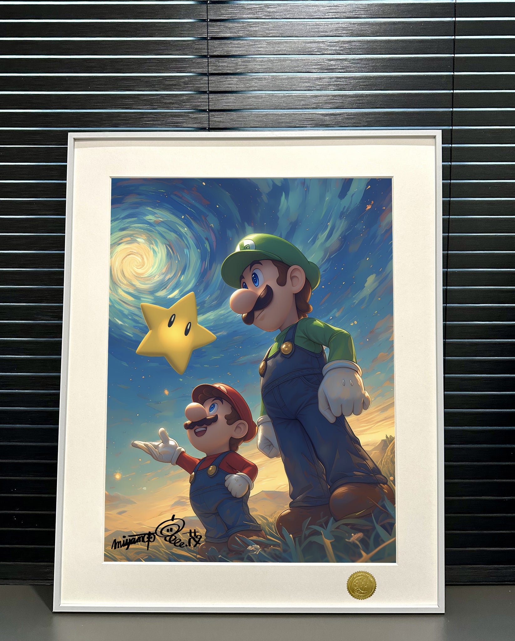 Xing Kong Studio - Mario Brothers 2.0 Poster Frame