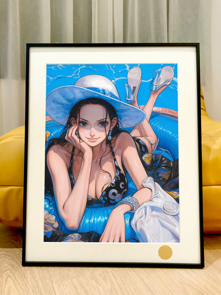 Xing Kong Studio - Nico Robin Swimming Suit Ver. Poster Frame