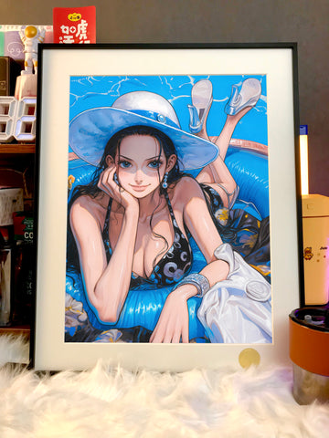 Xing Kong Studio - Nico Robin Swimming Suit Ver. Poster Frame