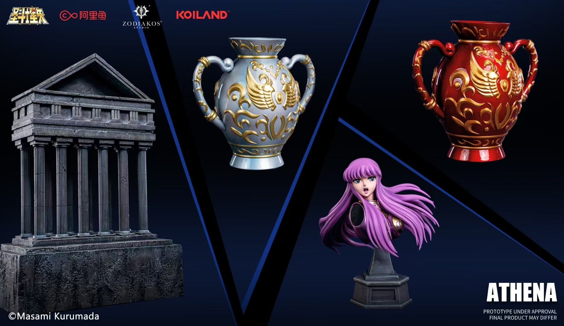 Zodiakos Studio x Masami Kurumada - Athena [Licensed][3 Variants]