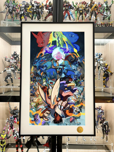 Xing Kong Studio - Pokemon X and Y Poster Frame