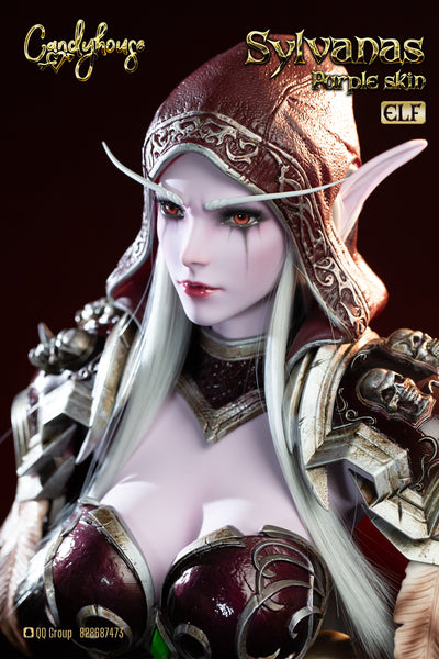 Candy House Studio - Sylvanas Windrunner / Blood Elf Bust [Cast Off][4 Variants]