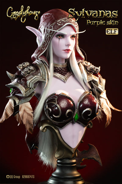 Candy House Studio - Sylvanas Windrunner / Blood Elf Bust [Cast Off][4 Variants]