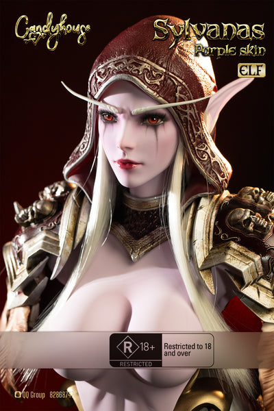 Candy House Studio - Sylvanas Windrunner / Blood Elf Bust [Cast Off][4 Variants]