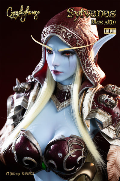 Candy House Studio - Sylvanas Windrunner / Blood Elf Bust [Cast Off][4 Variants]