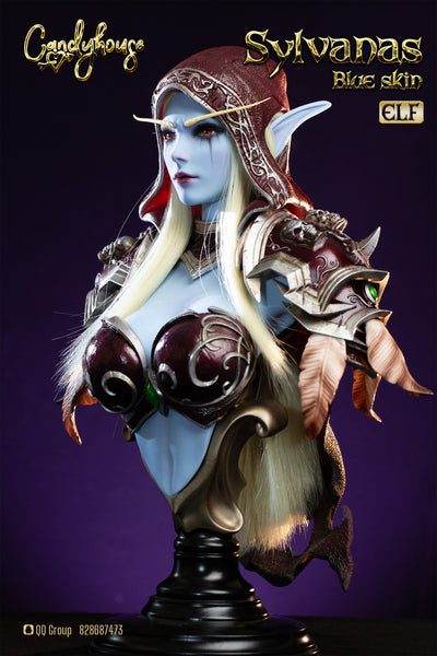 Candy House Studio - Sylvanas Windrunner / Blood Elf Bust [Cast Off][4 Variants]