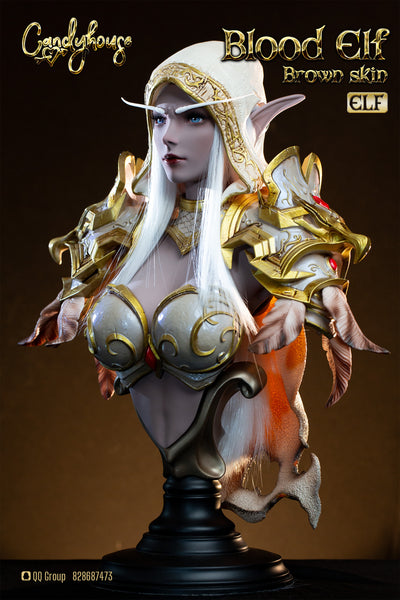 Candy House Studio - Sylvanas Windrunner / Blood Elf Bust [Cast Off][4 Variants]