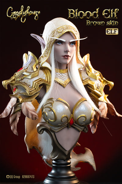 Candy House Studio - Sylvanas Windrunner / Blood Elf Bust [Cast Off][4 Variants]