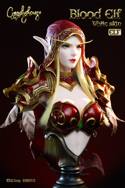 Candy House Studio - Sylvanas Windrunner / Blood Elf Bust [Cast Off][4 Variants]