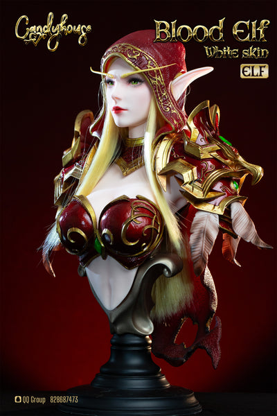 Candy House Studio - Sylvanas Windrunner / Blood Elf Bust [Cast Off][4 Variants]